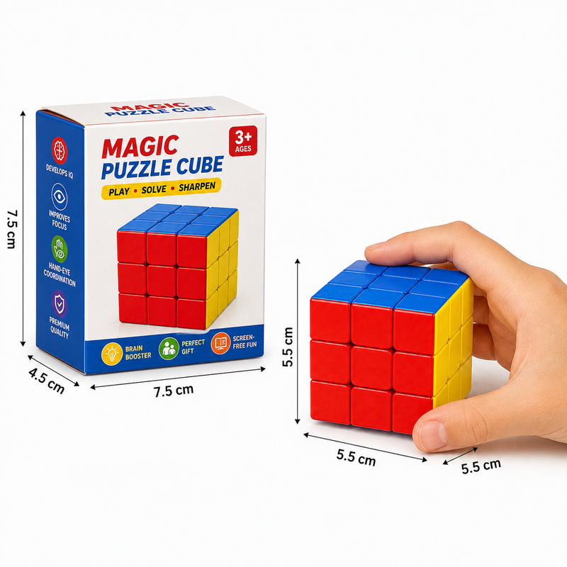 QiYi SpeedCube Warrior S – Professional 3x3 Speed Cube Puzzle