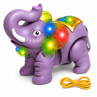 Electric Music Elephant Toy – Interactive Musical Elephant with Lights