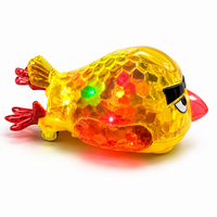 Kids Angry Birds 3D Light-Up Toy Interactive Musical Bird with Colorful Lights