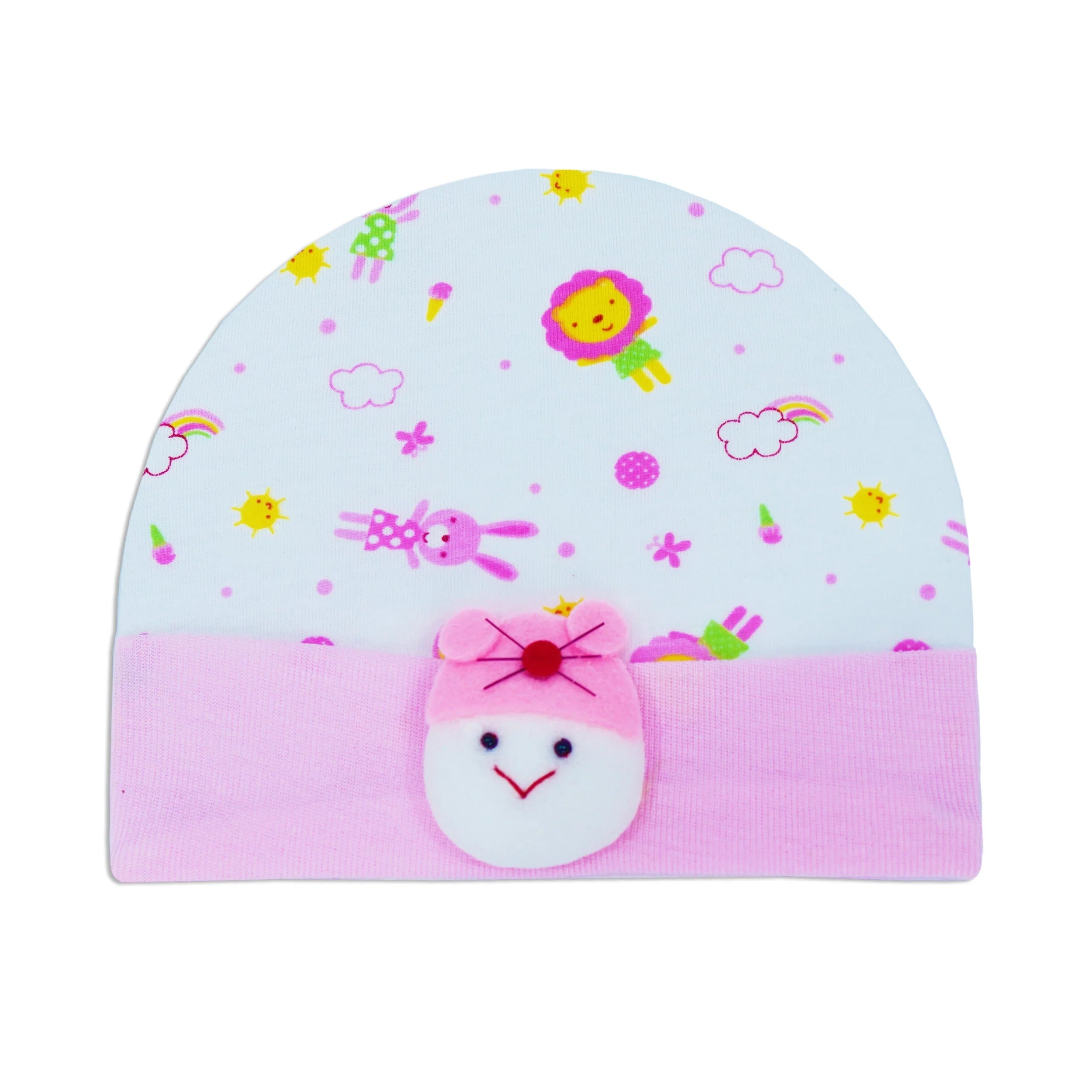 Soft Cotton Newborn Baby Cap