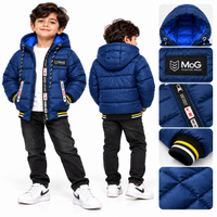 Kids Winter Hooded Puffer Jacket – Warm & Stylish Quilted Jacket