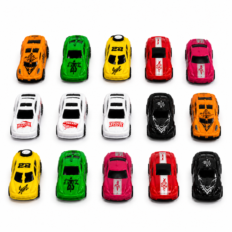 20 Pcs Kids Mini Toy Car Set – Colorful Racing Cars for Kids