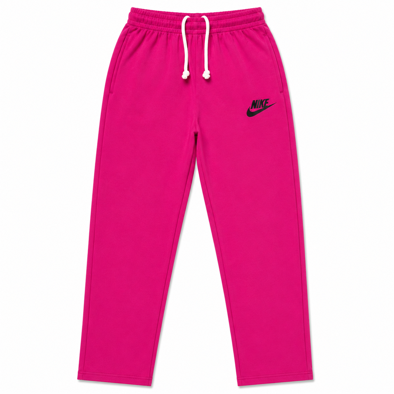 Girls Jersy Cotton Pink Trouser Soft & Comfortable Casual Trousers Ages 6-11 Years - hover image