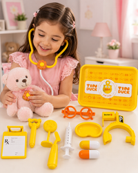 Little Doctor Toy Set for Kids Pretend Play Medical Kit 3+ Years