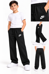 Pack of 3 Kids Fleece Baggy Trousers  – Warm & Comfortable Winter Baggy Trousers