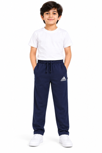Kids Fleece Trousers  – Warm & Comfortable Winter Trousers Blue