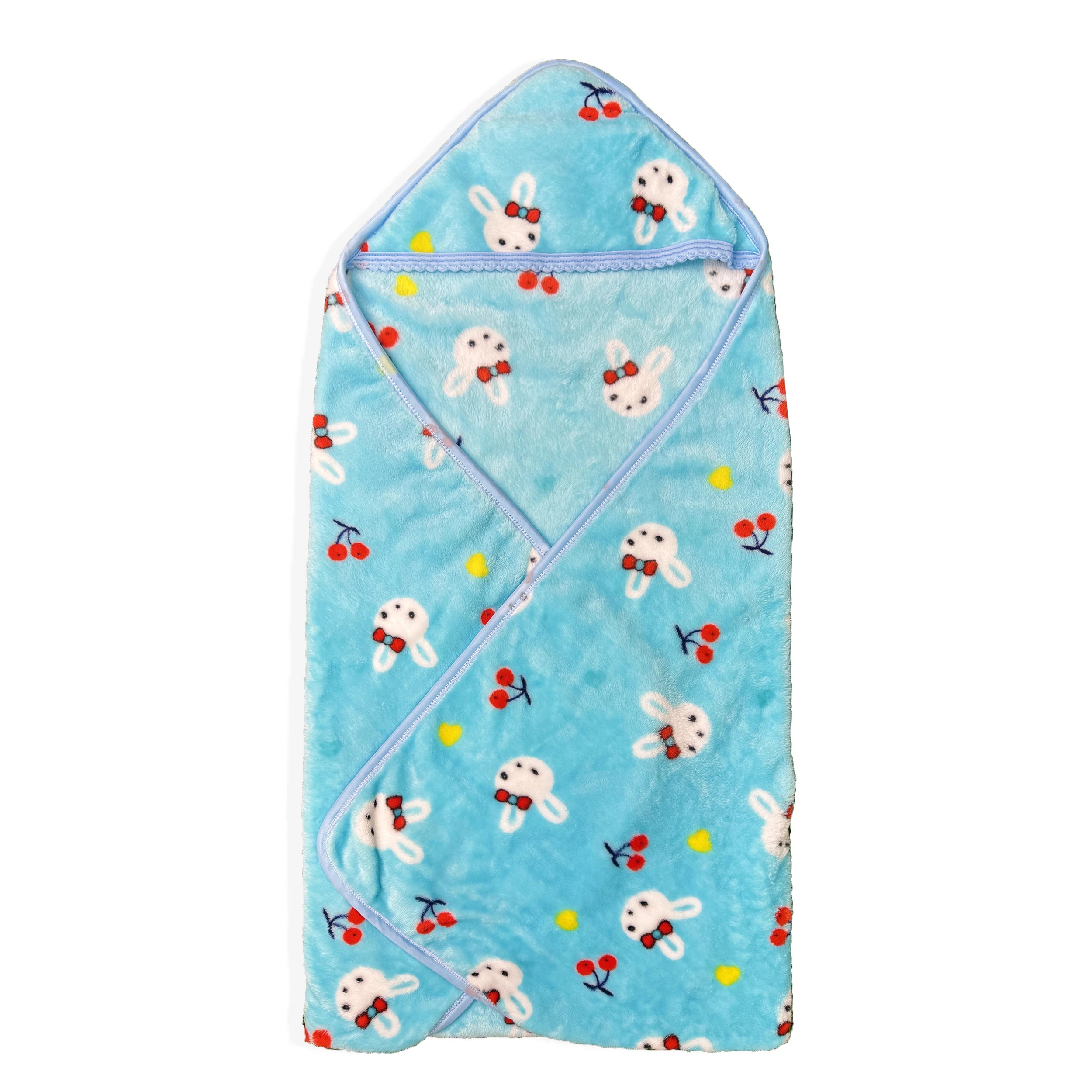 Baby Hooded Blanket – Soft & Cozy Cat Design for New Born