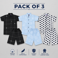 kids cotton summer suits