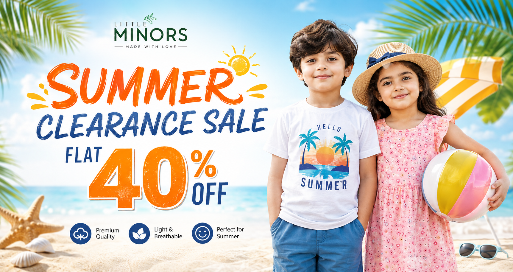 Little Minors kids clothing and fashion collection in Pakistan