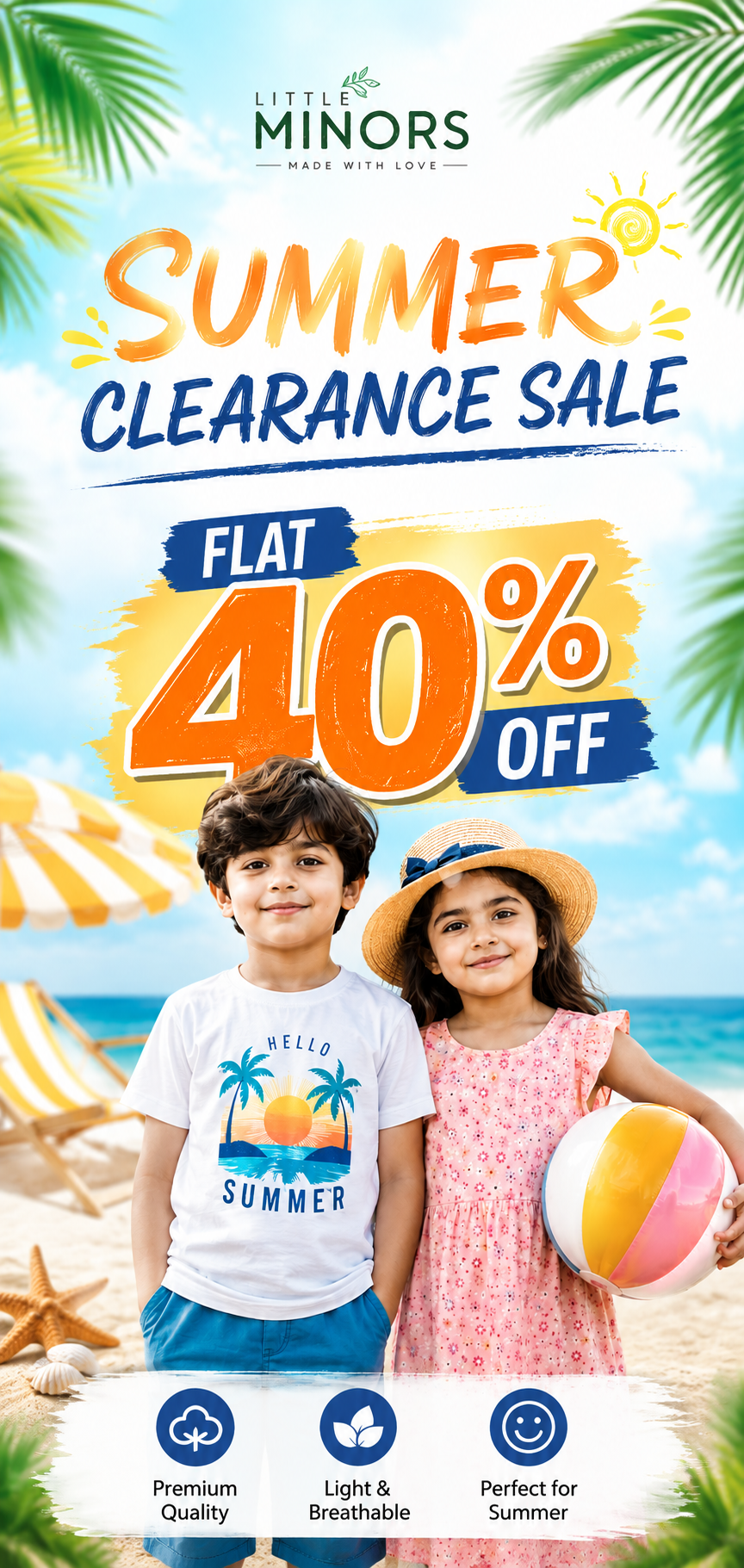 Little Minors kids clothing and fashion collection in Pakistan