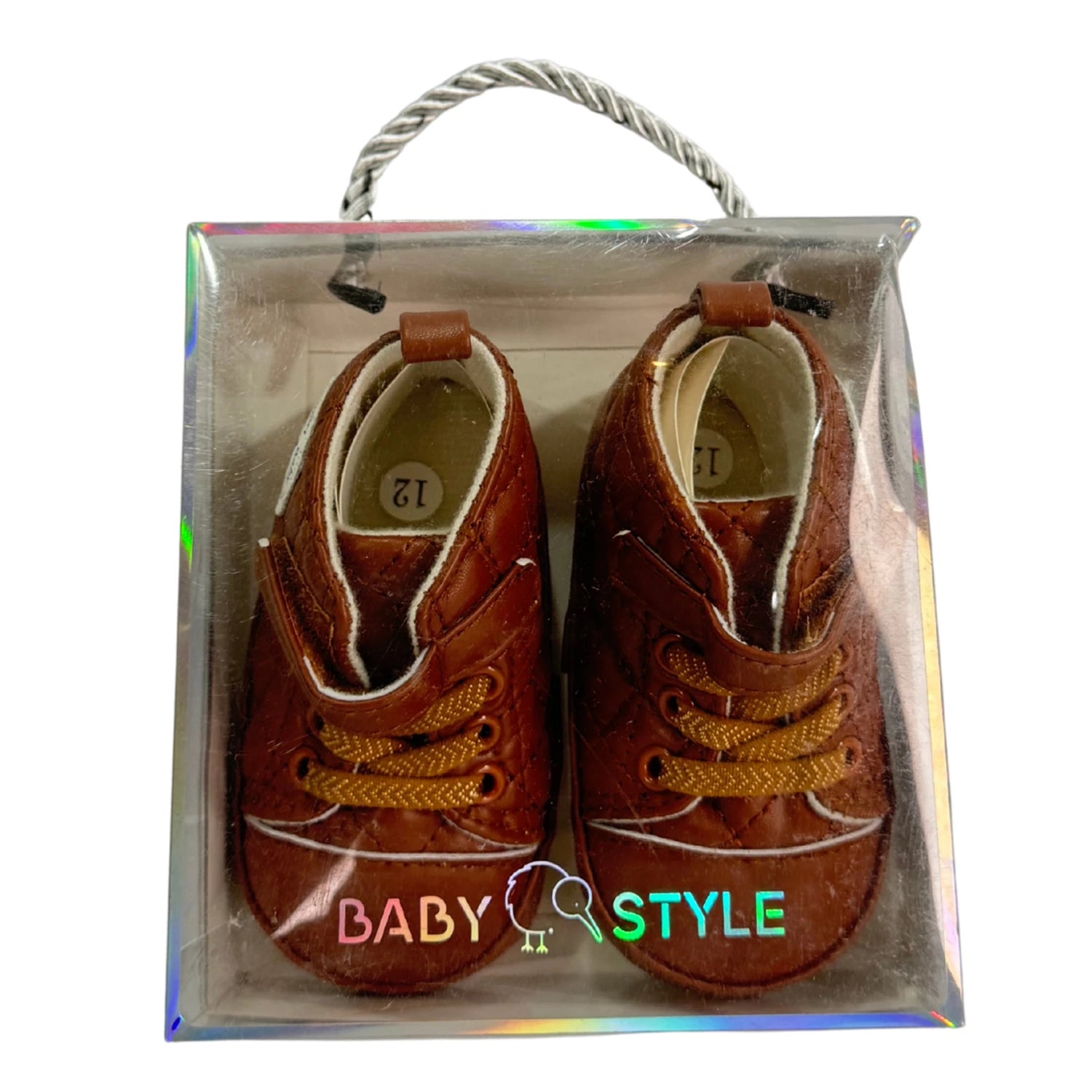 Kids Stylish Shoes - Brown - 3 Months to 1 Year