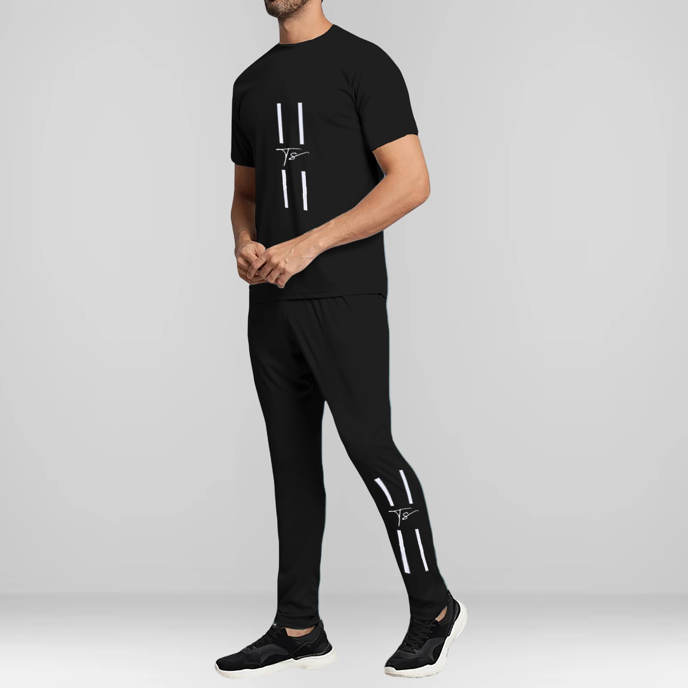 Men’s TS Jersey Tracksuit – Black